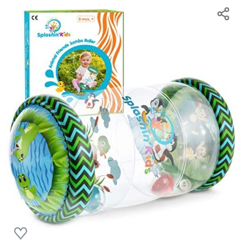 Splashin'kids Infant Toys Beginner Crawl Along Game Ball Drop Maze Tummy Time
